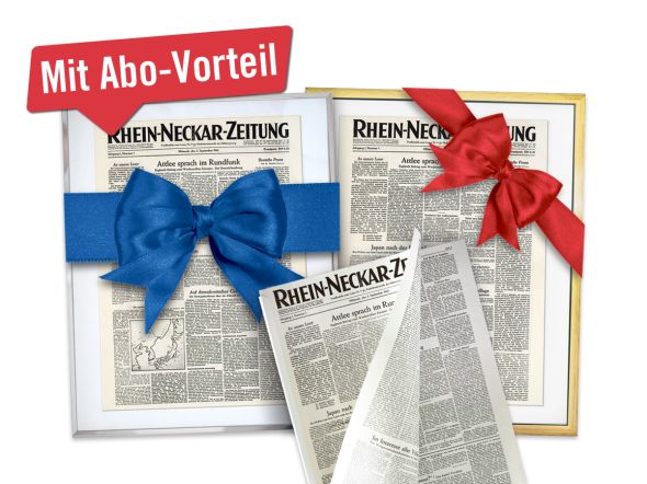 Geschenkzeitung - Die historische Zeitung