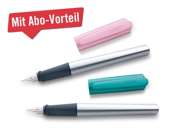 Lamy Füller in Rose und Smaragd