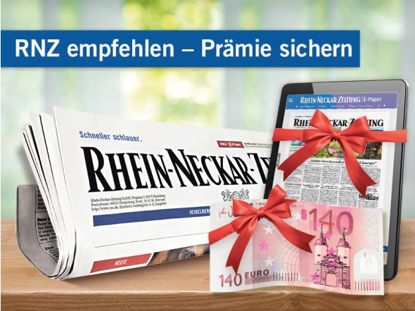 RNZ empfehlen - Prämie sichern