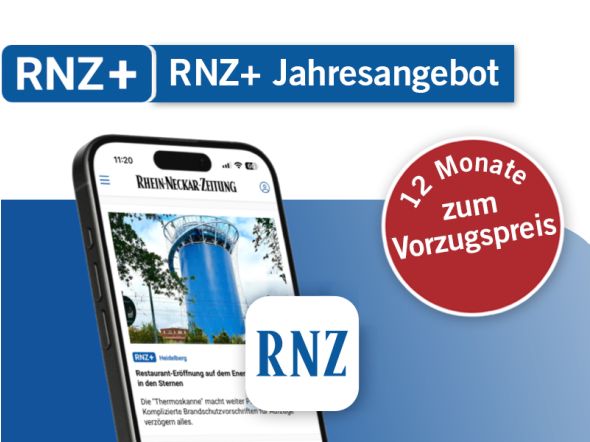 RNZ+ Jahresangebot für Neukunden