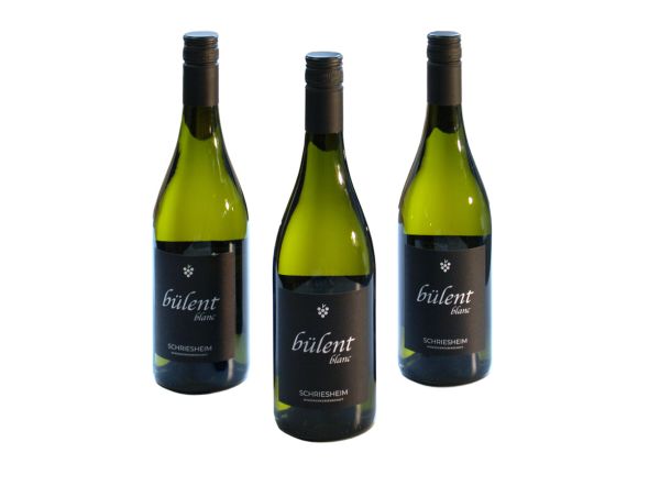 Bülent blanc Wein 3er Set Blau
