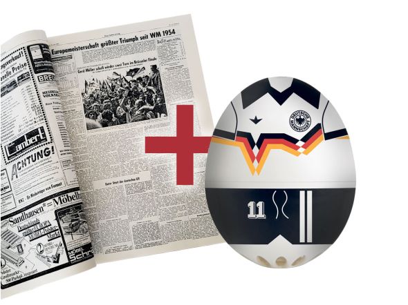 Fußball PiepEi und Nachdruck Europameisterausgabe