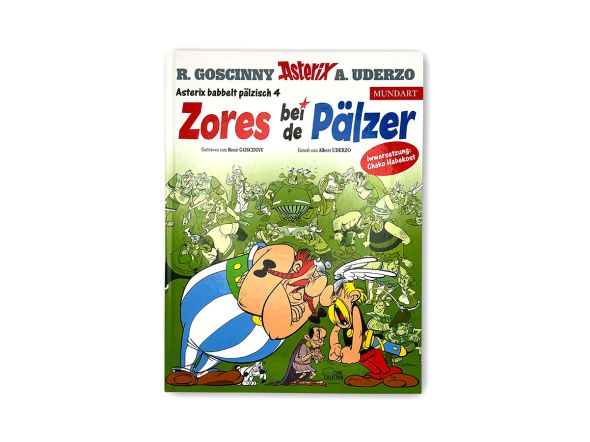 Cover vom Buch Asterix Zores bei de Pälzer