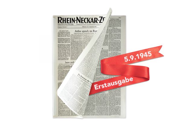Rhein-Neckar-Zeitung Erstausgabe 