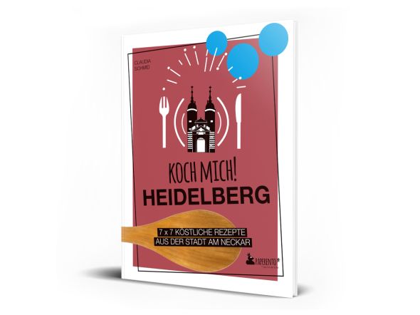 Kochbuch "Koch mich! Heidelberg", 7x7 köstliche Rezepte aus der Stadt am Neckar