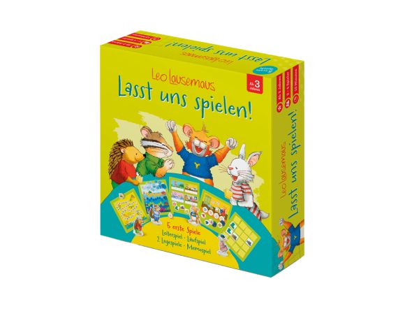 Leo Lausemaus: Lasst uns spielen! – Spielesammlung