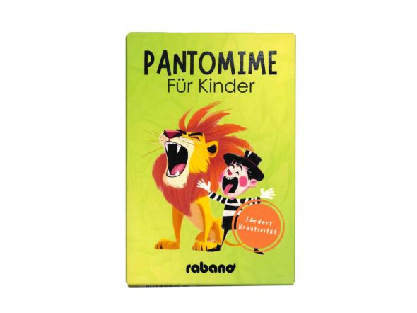 Kartenspiel "Pantomime für Kinder" Cover 