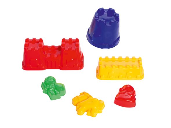 Spielstabil - Burgen-Set classic 6-teilig mehrfarbig