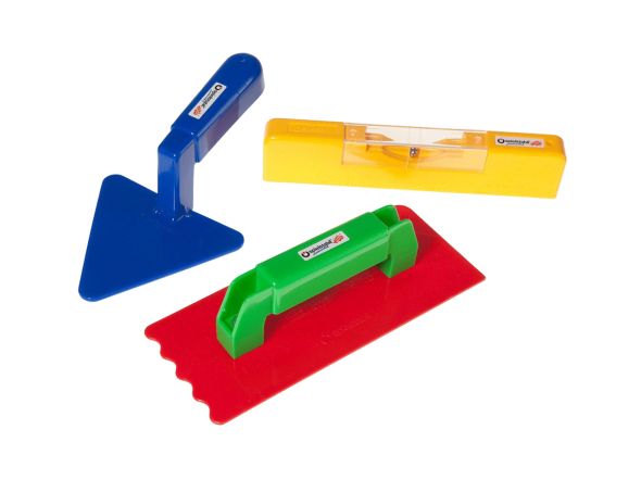 Spielstabil - Maurer-Set 3-teilig mehrfarbig