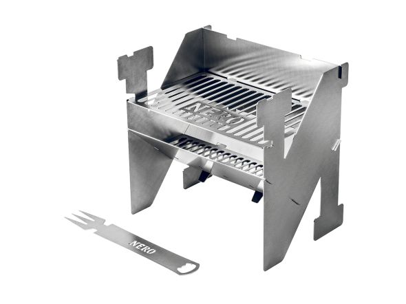 Nero Steckgrill aus Edelstahl