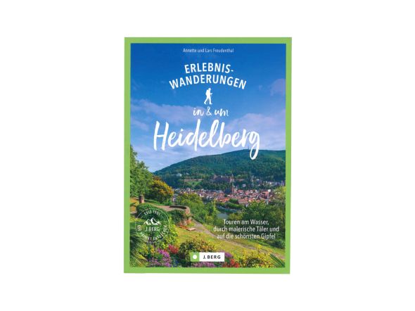 Buch "Erlebniswanderungen in & um Heidelberg" mit Heidelbergmotiv
