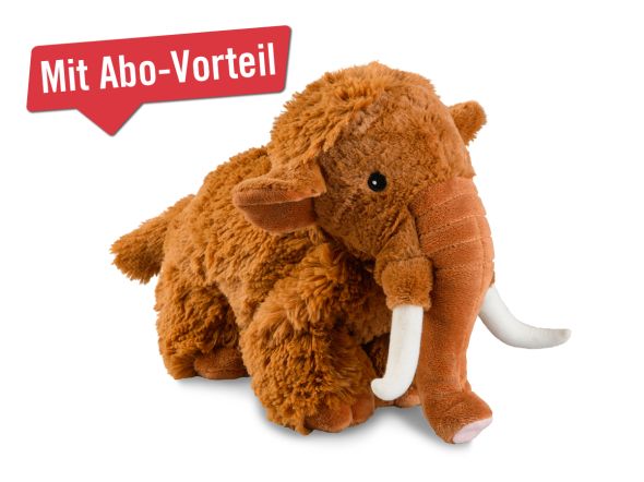 Warmies Mammut Braun