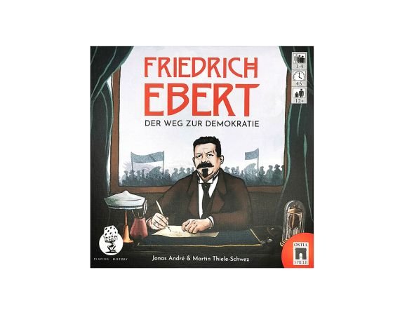 Brettspiel "Friedrich Ebert Spiel - Der Weg zur Demokratie"