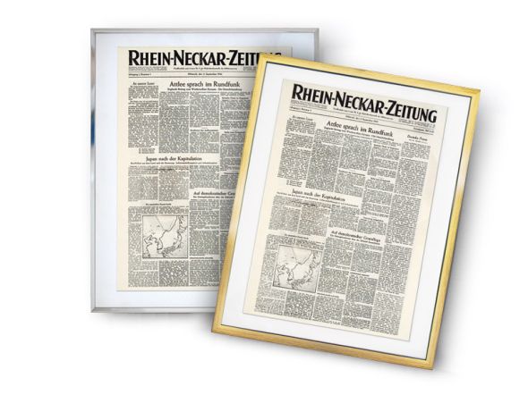 Titelseite im Rahmen 