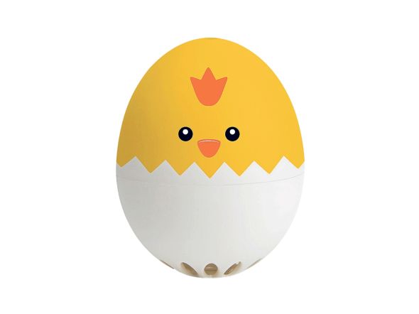 Gelb-weißes Küken Ei.