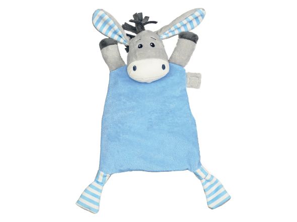 Wärmekuscheltier Schmusetuch-Esel