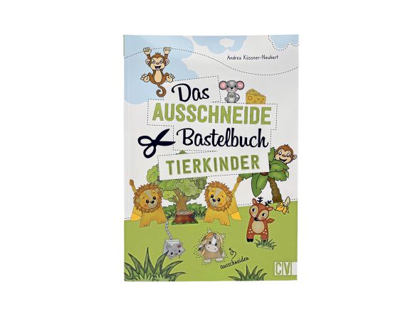 Das Ausschneide Bastelbuch Tierkinder