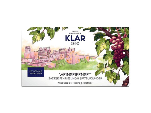 Weinseifenset als Geschenkset
