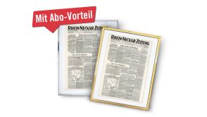 Geschenkzeitung Titelseite im silbernen oder goldenen Rahmen